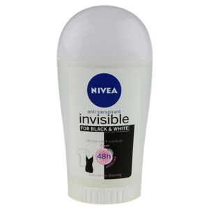 Nivea Invisible Black & White Clear izzadásgátló stift hölgyeknek 40 ml