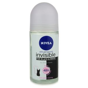 Nivea Invisible Black & White Clear golyós izzadásgátló hölgyeknek 50 ml