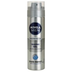 Nivea Men Silver Protect borotválkozási gél 200 ml
