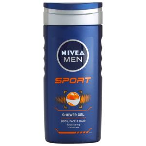 Nivea Men Sport tusfürdő gél ásványi anyagokkal uraknak 250 ml