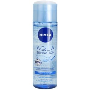 Nivea Visage Aqua Sensation tisztító gél normál és kombinált bőrre 200 ml