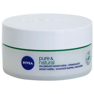 Nivea Visage Pure & Natural nyugtató nappali krém száraz bőrre 50 ml