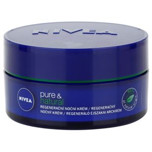 Nivea Visage Pure & Natural regeneráló éjszakai krém minden bőrtípusra