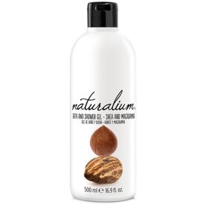 Naturalium Nuts Shea and Macadamia regeneráló tusfürdő gél