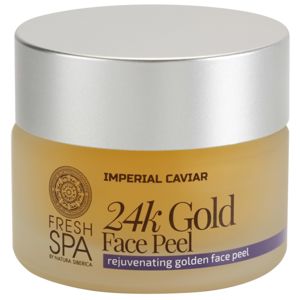 Natura Siberica Fresh Spa Imperial Caviar fiatalító arcpeeling 24 karátos arannyal 50 ml
