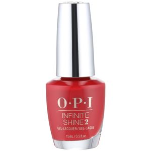 OPI Infinite Shine 2 körömlakk árnyalat Big Apple Red 15 ml