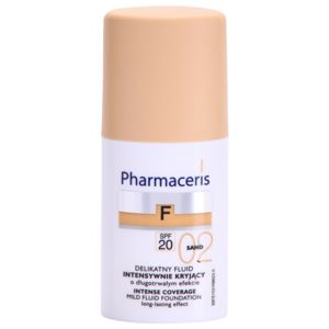 Pharmaceris F-Fluid Foundation intenzív fedő krém make-up alá, hosszantartó hatással SPF 20