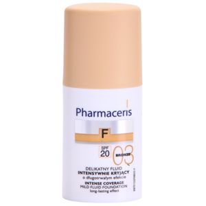 Pharmaceris F-Fluid Foundation intenzív fedő krém make-up alá, hosszantartó hatással SPF 20