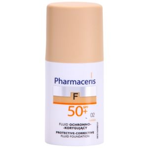 Pharmaceris F-Fluid Foundation védő és fedő make-up SPF 50+