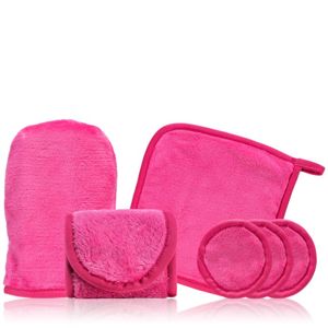 Notino Spa Collection Make-up removal set mikroszálas sminkeltávolító szett Pink