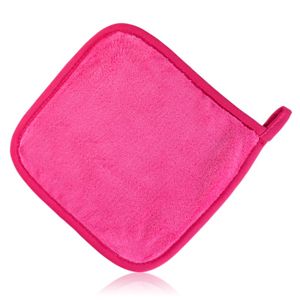 Notino Spa Collection Square Makeup Removing Towel arctisztító törölköző árnyalat Pink 1 db