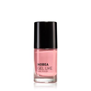 NOBEA Day-to-Day Gel-like Nail Polish körömlakk géles hatással árnyalat Pink rosé #N02 6 ml