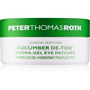 Peter Thomas Roth Cucumber De-Tox Hydra-Gel Eye Patches hidratáló gél maszk szemre 30 Pairs 60 db