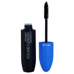 Revlon Cosmetics Volume + Length Magnified™ dúsító és göndörítő szempillaspirál vízálló árnyalat 351 Blackest Black 8.5 ml