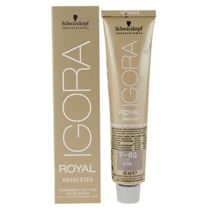 Schwarzkopf Professional IGORA Royal Absolutes hajfesték árnyalat 9-50 Extra Light Blonde Gold Natural 60 ml