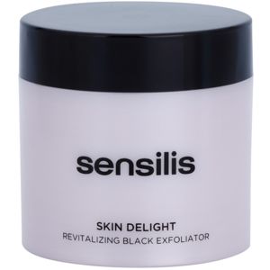 Sensilis Skin Delight revitalizáló peeling aktív szénnel az arcbőr valódi ragyogásáért 75 ml