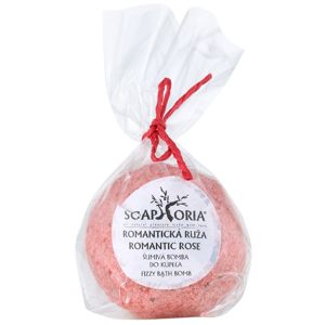 Soaphoria Romantic Rose antistressz fürdőgolyó regeneráló hatással 85 g