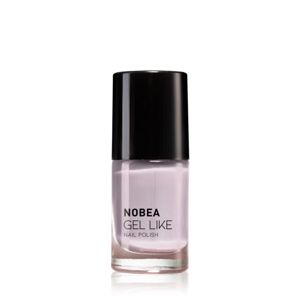 NOBEA Day-to-Day Gel-like Nail Polish körömlakk géles hatással árnyalat Soft lilac #N05 6 ml