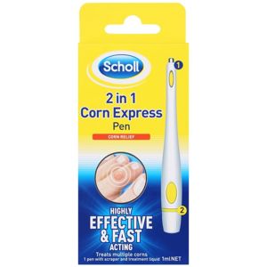 Scholl Corn Express tyúkszemápoló toll 2 az 1-ben 1 ml