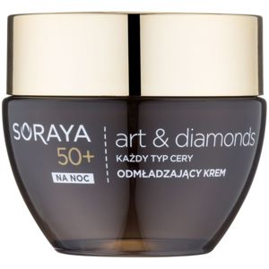 Soraya Art & Diamonds fiatalító éjszakai krém gyémántporral