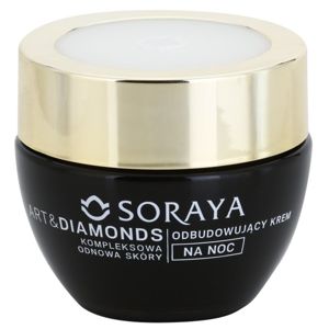 Soraya Art & Diamonds fiatalító éjszakai krém a bőrsejtek megújulásáért 70+ 50 ml