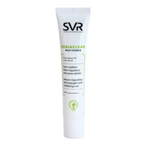 SVR Sebiaclear Mat+Pores mattító fluid a faggyútermelés szabályozására 40 ml