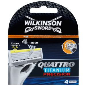 Wilkinson Sword Quattro Titanium Precision tartalék pengék 4 db 4 db