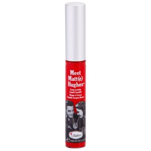 theBalm Meet Matt(e) Hughes Long Lasting Liquid Lipstick hosszantartó folyékony rúzs árnyalat Devoted 7.4 ml