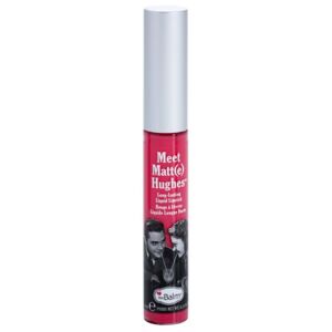 theBalm Meet Matt(e) Hughes Long Lasting Liquid Lipstick hosszantartó folyékony rúzs árnyalat Chivalrous 7.4 ml