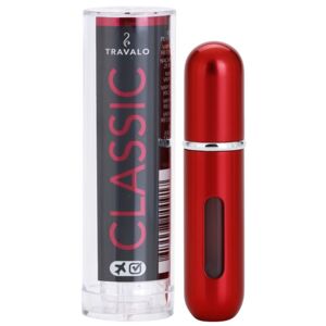 Travalo Classic szórófejes parfüm utántöltő palack unisex Red 5 ml