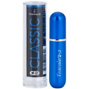 Travalo Classic szórófejes parfüm utántöltő palack unisex Blue