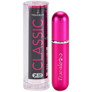Travalo Classic szórófejes parfüm utántöltő palack unisex Hot Pink 5 ml