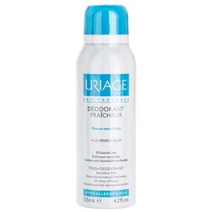 Uriage Hygiène Fresh Deodorant spray dezodor 24 órás védelem 125 ml