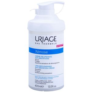 Uriage Xémose Lipid-Replenishing Anti-Irritation Cream lipidfeltöltő nyugtató krém nagyon száraz, érzékeny és atópiás bőrre 400 ml