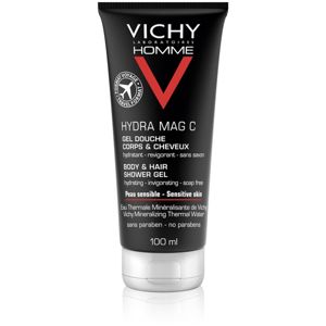 Vichy Homme Hydra-Mag C tusfürdő gél testre és hajra 100 ml