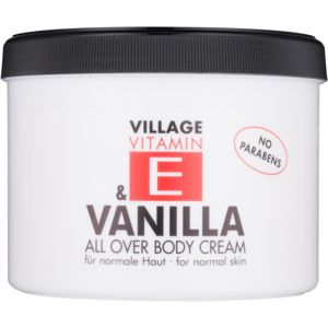 Village Vitamin E Vanilla testápoló krém