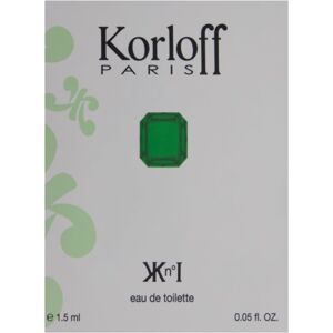 Korloff Paris Kn°I Eau de Toilette hölgyeknek 1.5 ml
