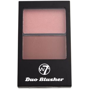 W7 Cosmetics Duo Blusher arcpirosító ecsettel árnyalat 04 7 g