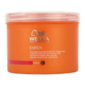 Wella Professionals Enrich hidratáló és tápláló maszk erős, vastag és száraz hajra 500 ml