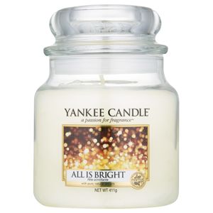 Yankee Candle All is Bright illatgyertya Classic közepes méret 411 g