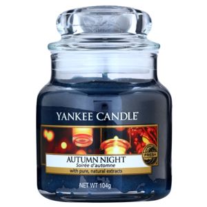 Yankee Candle Autumn Night illatos gyertya Classic kis méret 105 g