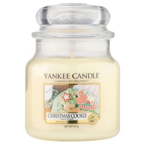 Yankee Candle Christmas Cookie illatgyertya Classic közepes méret 411 g
