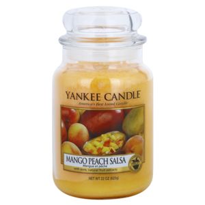 Yankee Candle Mango Peach Salsa illatgyertya Classic közepes méret 623 g
