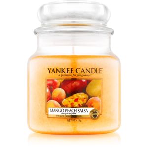 Yankee Candle Mango Peach Salsa illatos gyertya Classic közepes méret 411 g