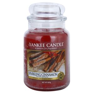 Yankee Candle Sparkling Cinnamon illatgyertya Classic nagy méret 623 g