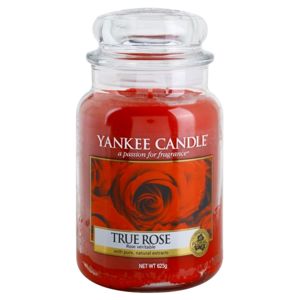 Yankee Candle True Rose illatos gyertya Classic nagy méret