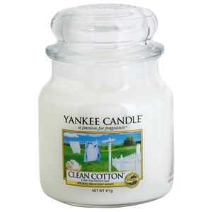 Yankee Candle Clean Cotton illatgyertya 411 g