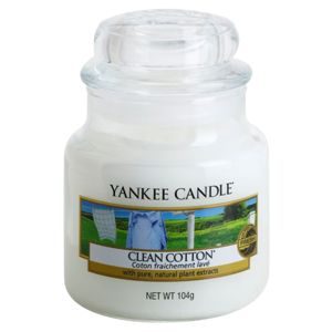 Yankee Candle Clean Cotton illatgyertya 104 g