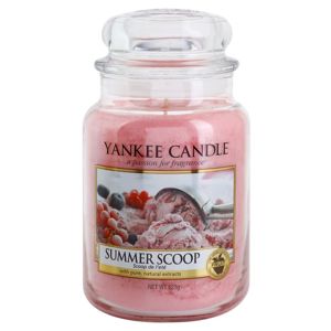 Yankee Candle Summer Scoop illatos gyertya Classic nagy méret 623 g