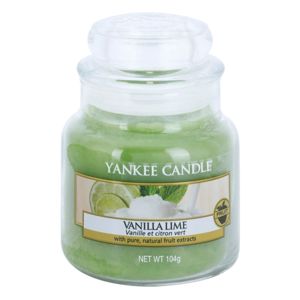 Yankee Candle Vanilla Lime illatos gyertya Classic kis méret 104 g